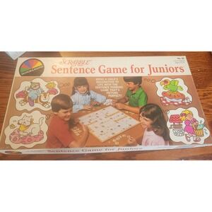 1983 Game Sentence‎ Game For Juniors Scrabble Complete